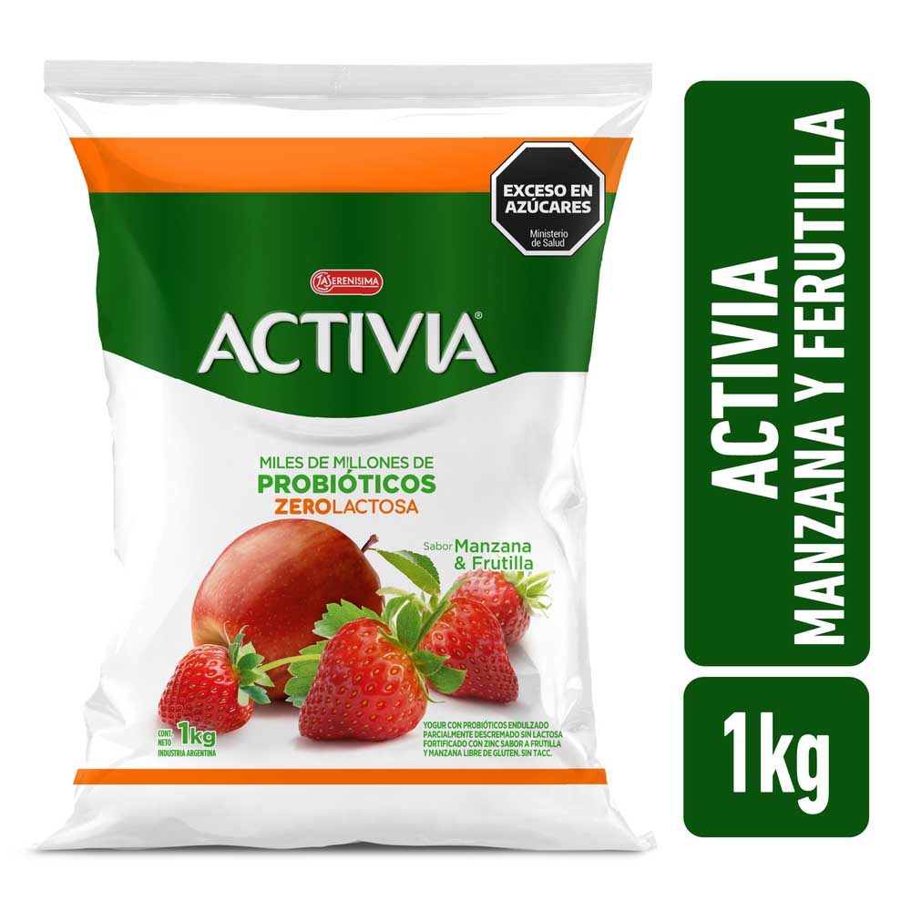 YOGUR ACTIVIA BEBIBLE FRUT-MZNA