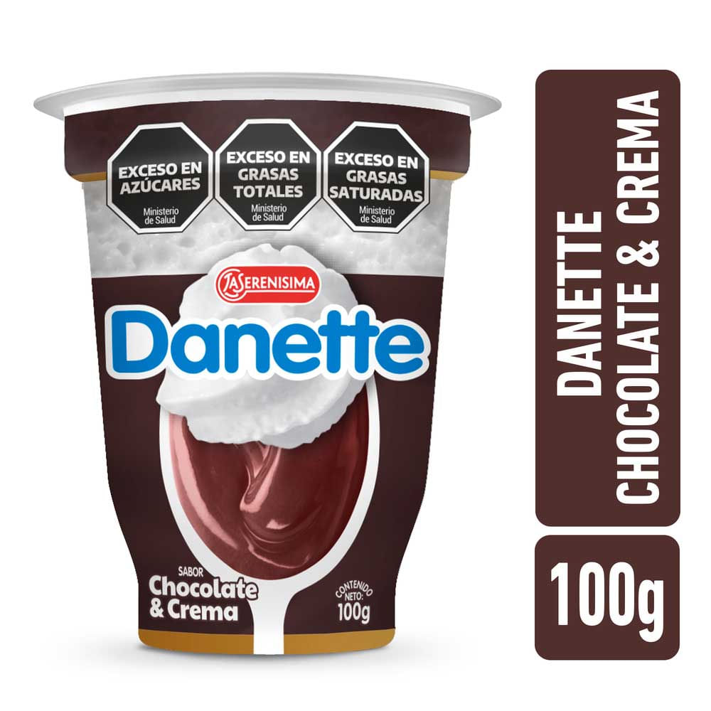 POSTRE DANETTE CHOCOLOTE COPA
