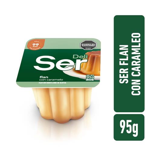 FLAN SER DELI VAINILLA C/CARAMELO