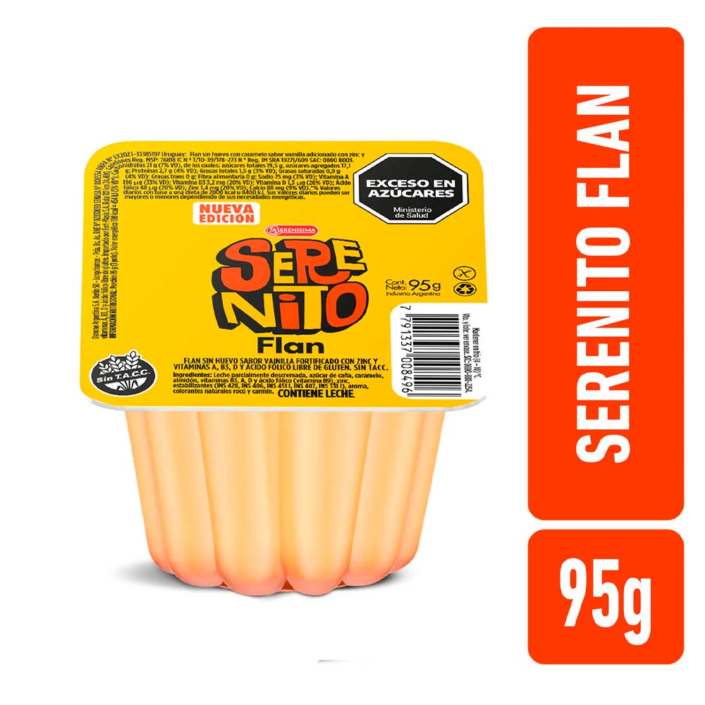 FLAN SERENITO VAINILLA