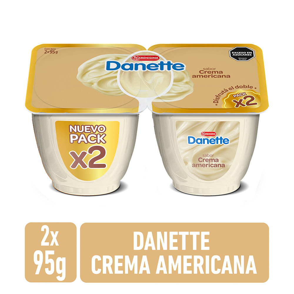 POSTRE DANETTE CREMA AMERICANA