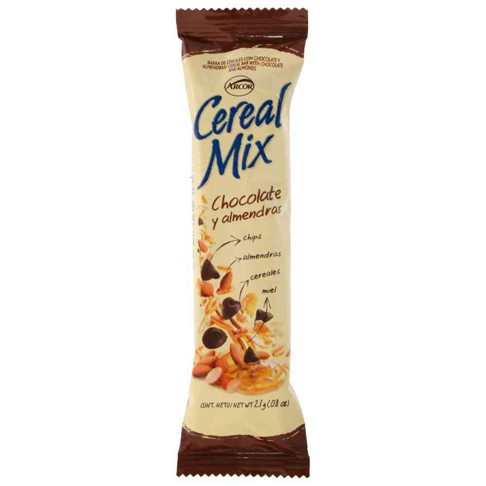BARRA CEREAL MIX CHOCOLATE/ALMENDRA