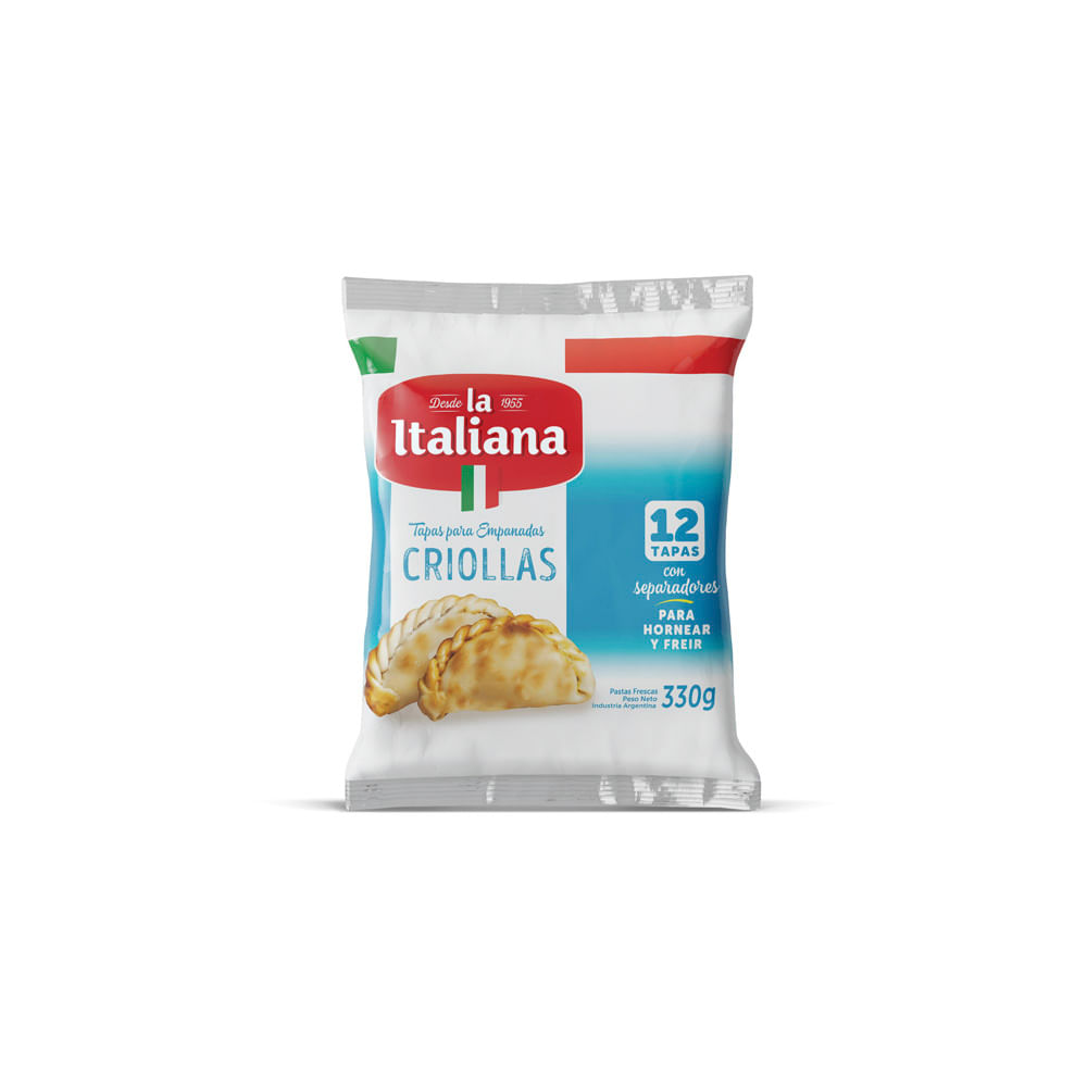 TAPA P/EMPANADAS LA ITALIANA CRIOLLA