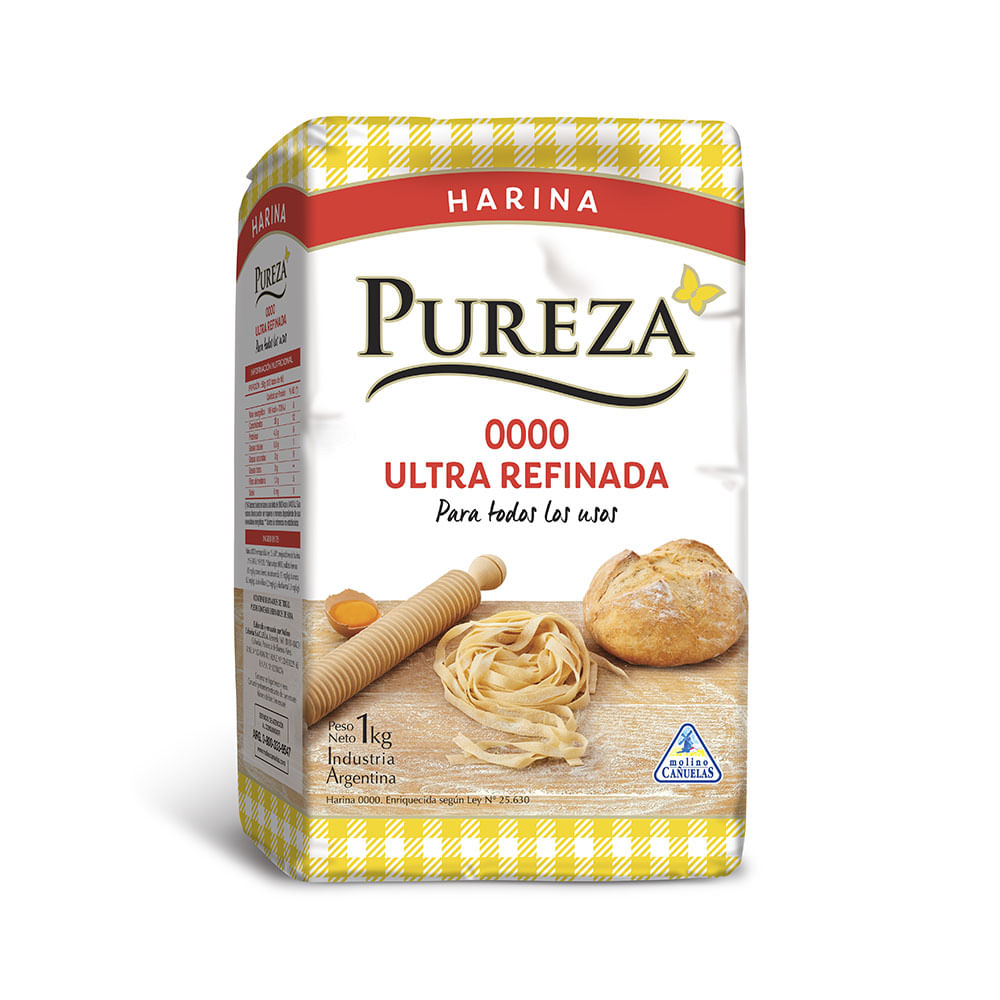 HARINA PUREZA 0000 ULTRA REFINADA