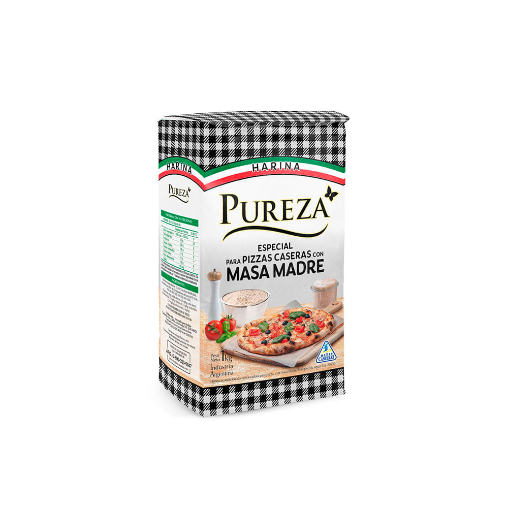 HARINA PUREZA PIZZA MASA MADRE