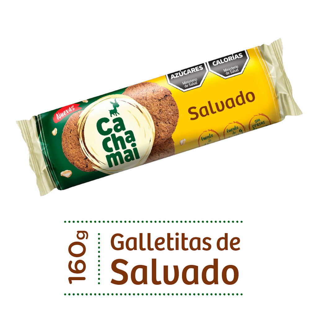 GALLETAS CACHAMAI SALVADO DULCE