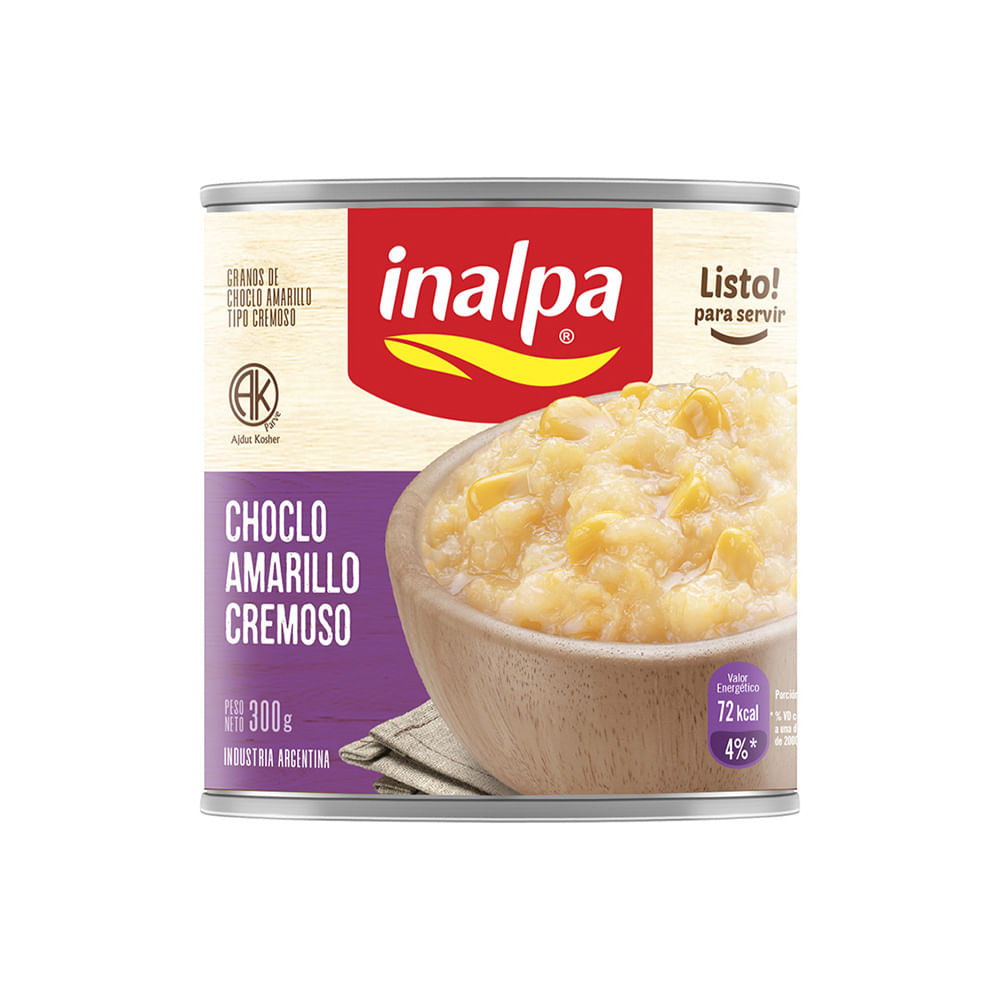 CHOCLO INALPA CREMOSO AMARILLO LATA