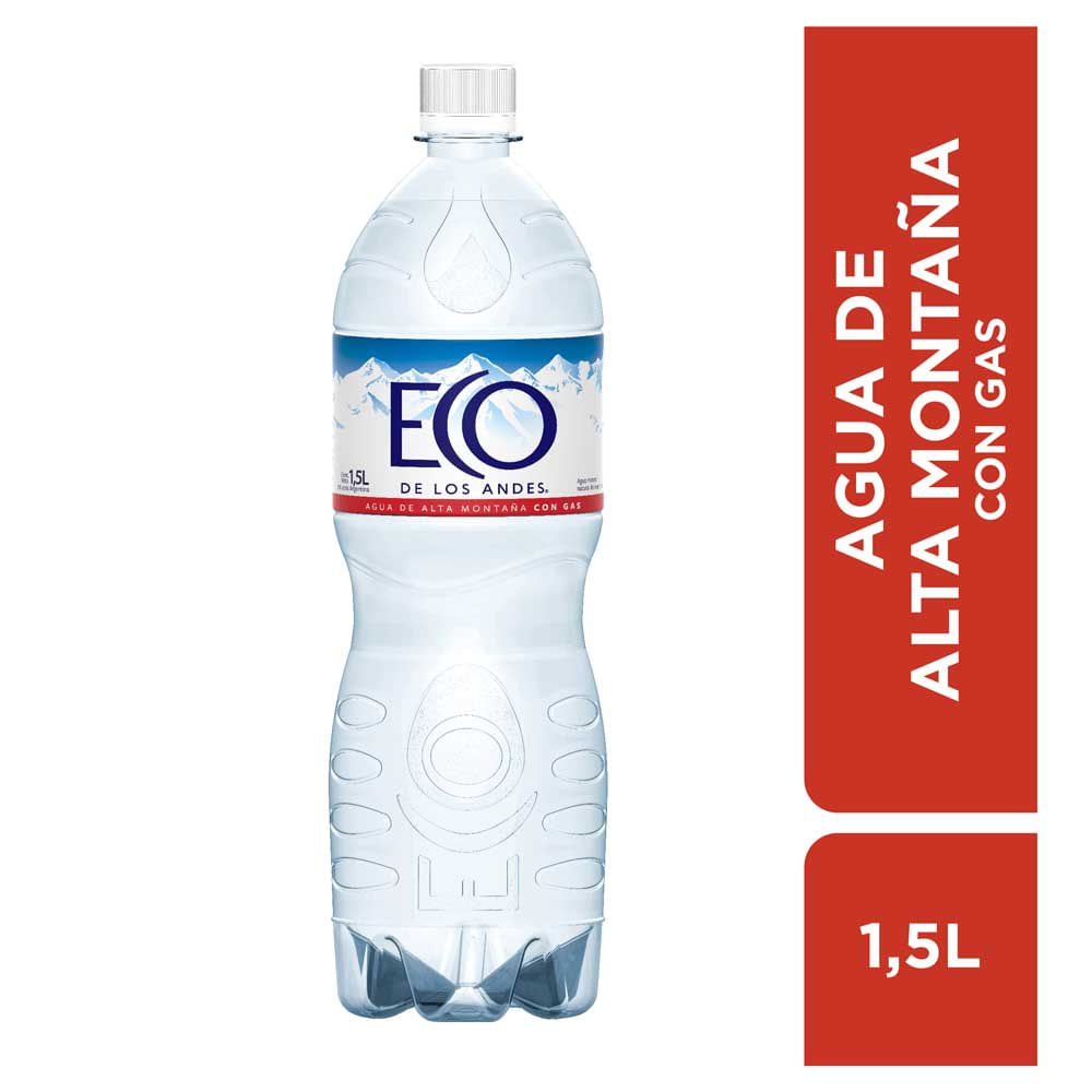 AGUA C/GAS ECO DE LOS ANDES