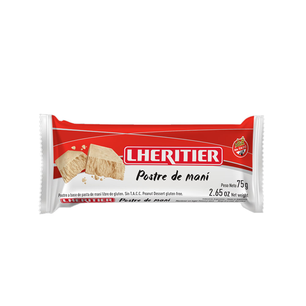 POSTRE DE MANI LHERITIER