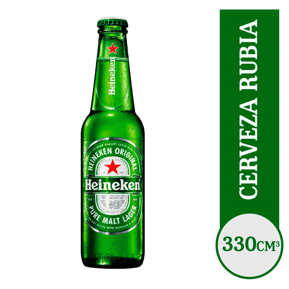 CERVEZA HEINEKEN RUBIA BOT