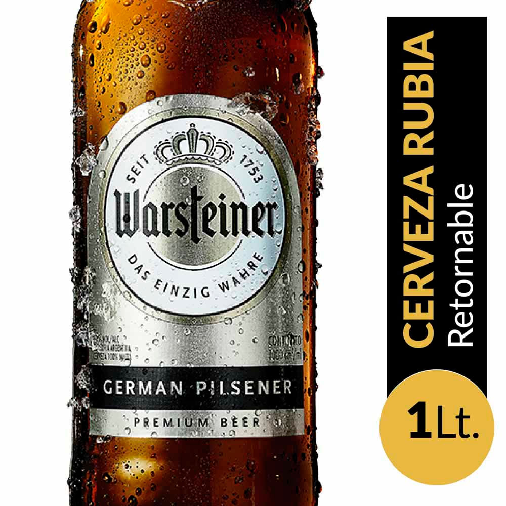CERVEZA WARSTEINER RUBIA