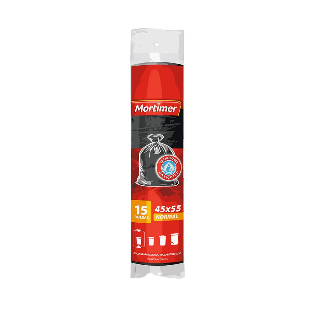 BOLSAS DE RESIDUOS MORTIMER 45X55