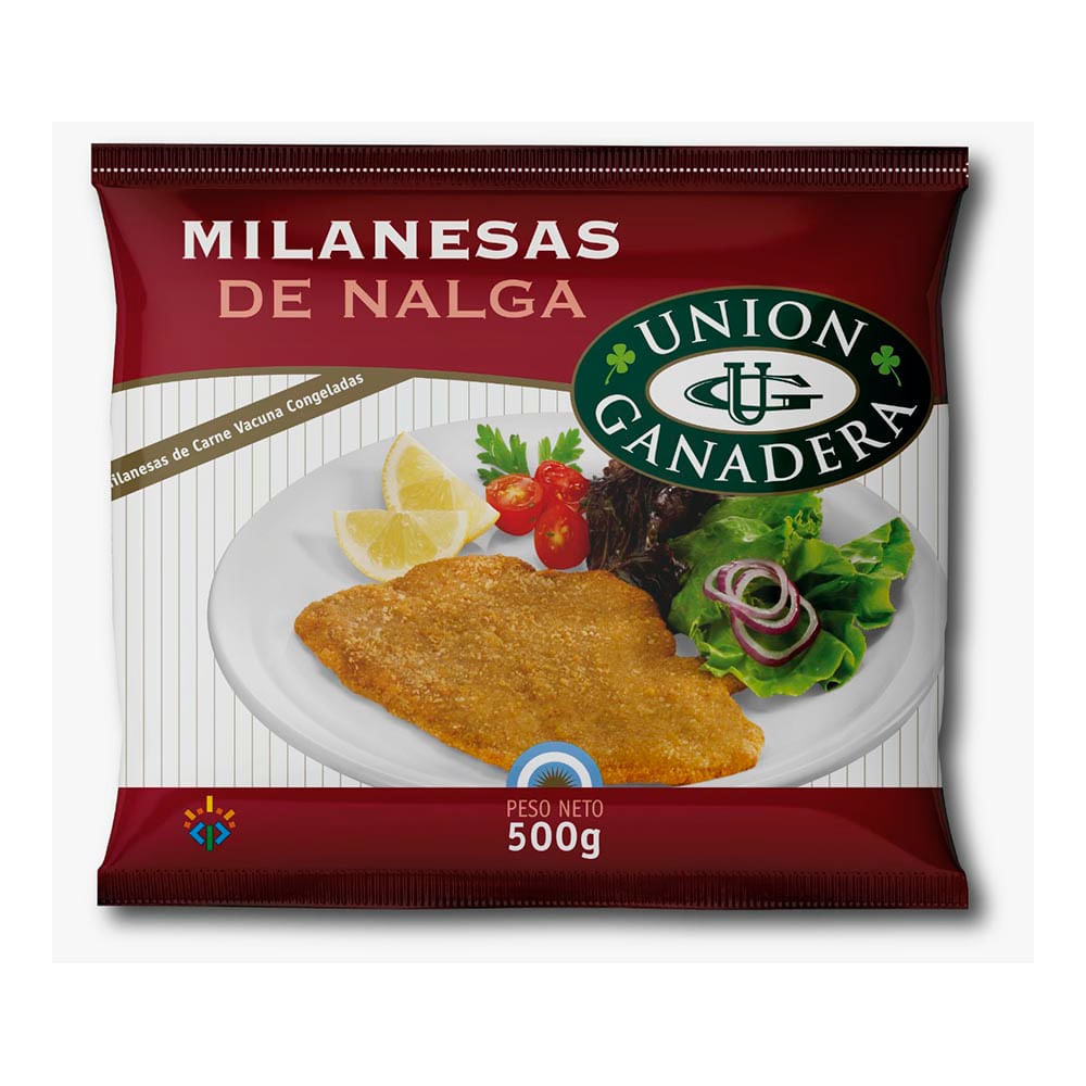 MILANESA DE NALGA UG 500 GR