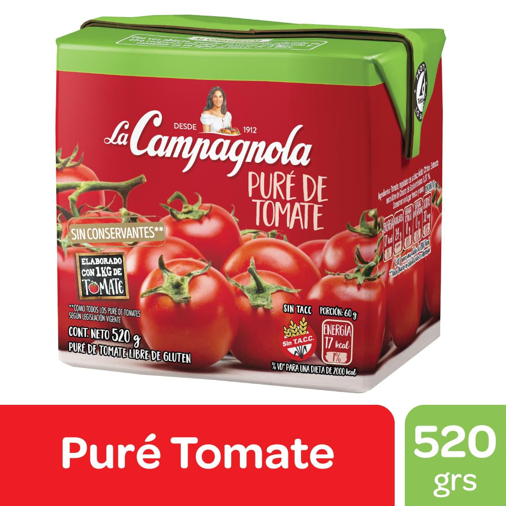 PURE DE TOMATE LA CAMPAGNOLA