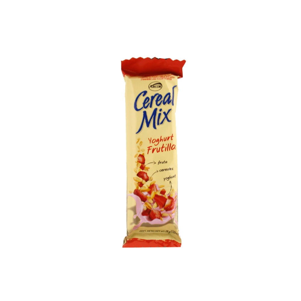 BARRA CEREAL MIX FRUT Y CHOCO X 26 G