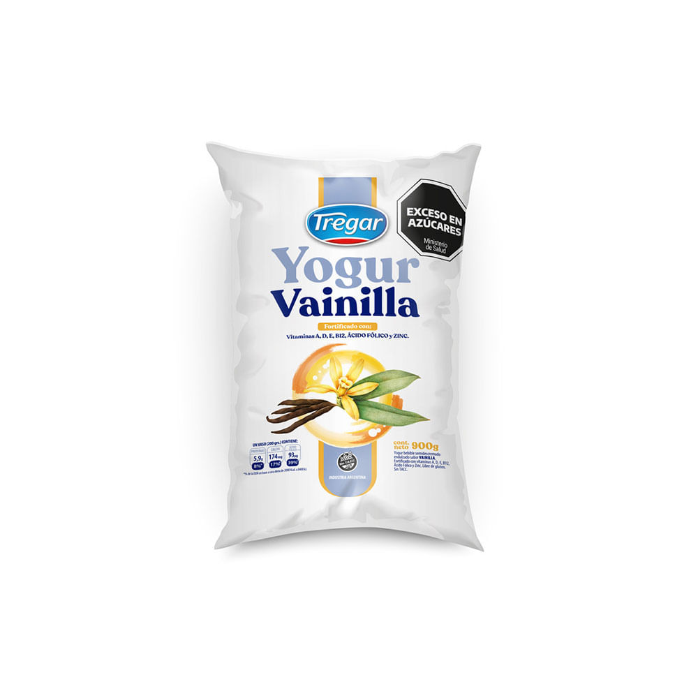 YOGUR TREGAR BEBIBLE ENTERO DURAZNO