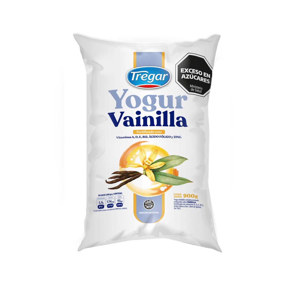 YOGUR TREGAR BEBIBLE ENTERO VAINILLA