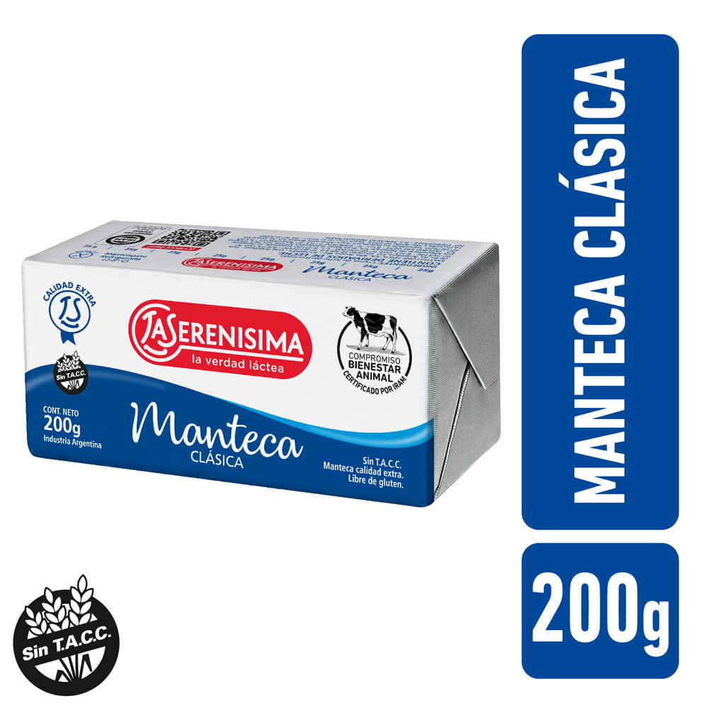 MANTECA CLASICA LA SERENISIMA