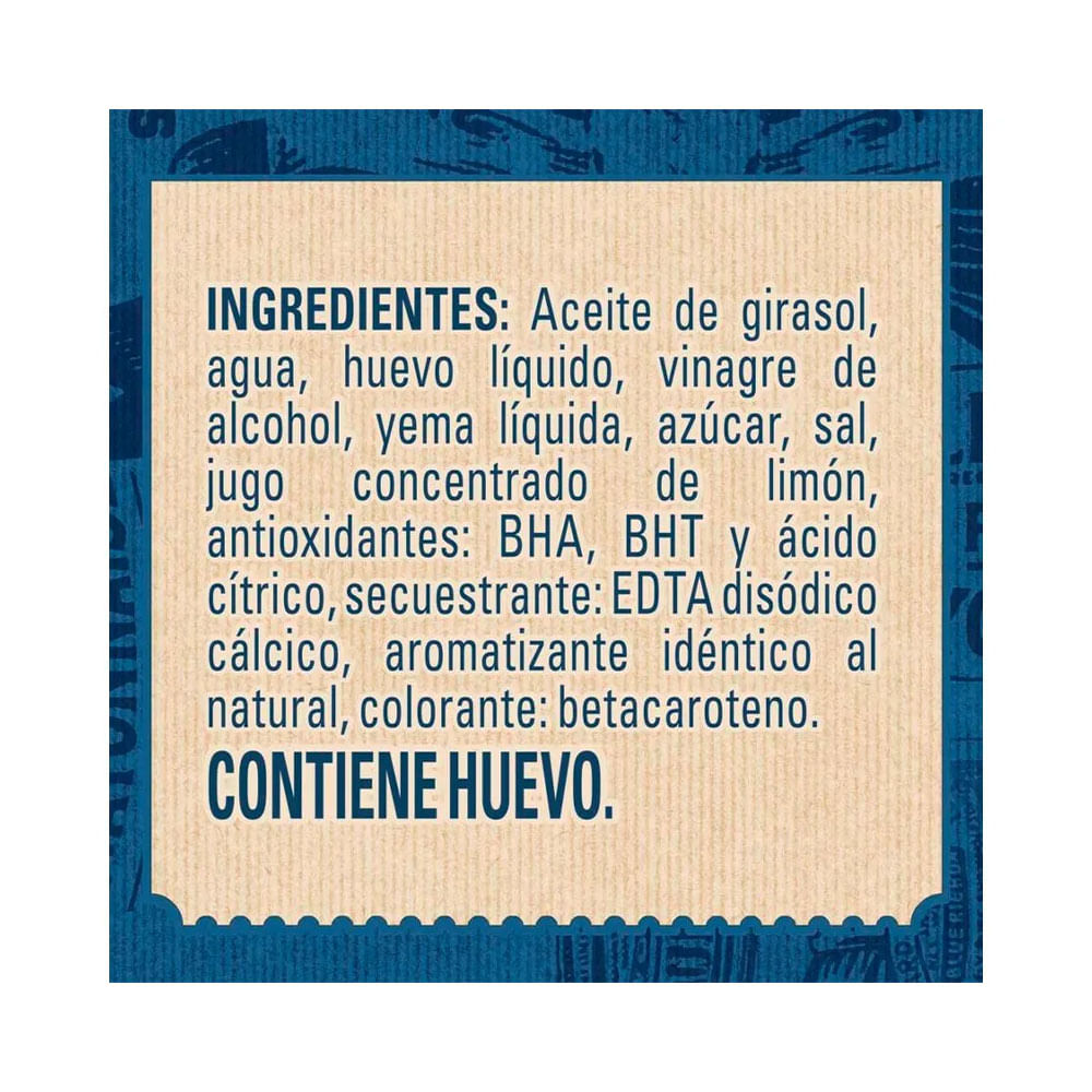 MAYONESA HELLMANNS RECETA TIPO CASERA