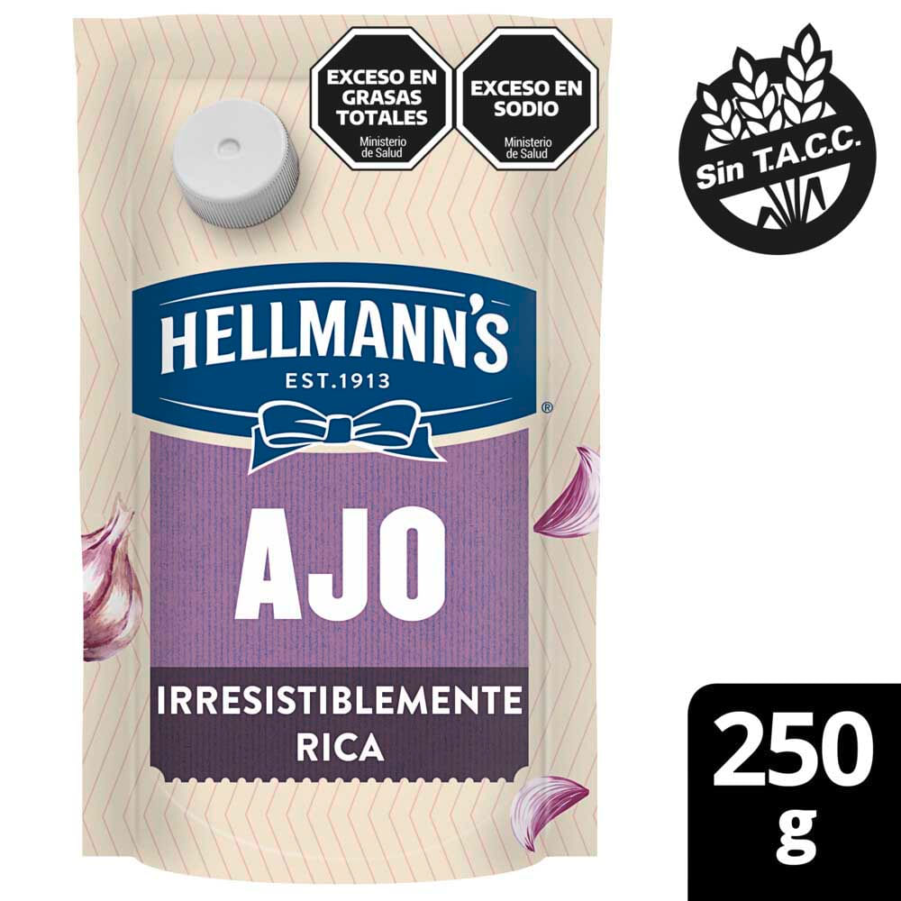 MAYONESA HELLMANNS AJO