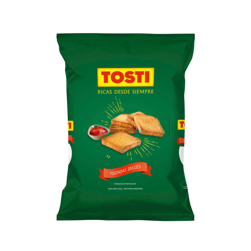 TOSTADAS TOSTI DULCES