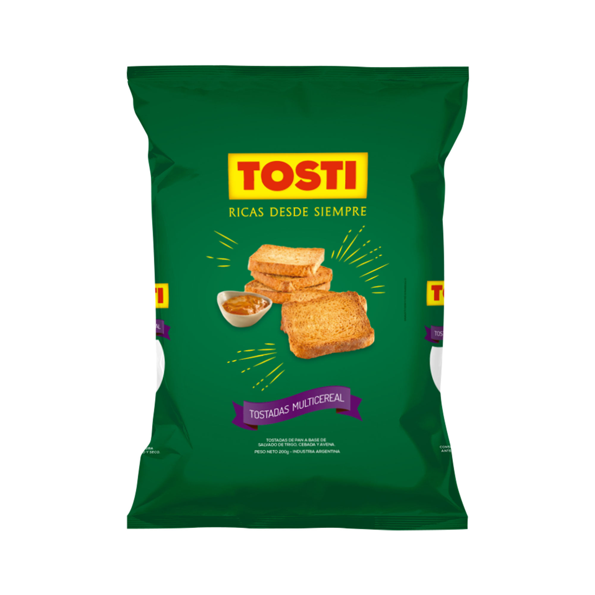 TOSTADAS TOSTI MULTICEREAL