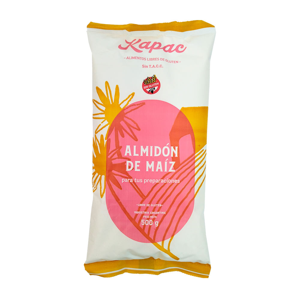 ALMIDON DE MAIZ KAPAC S/GLUTEN