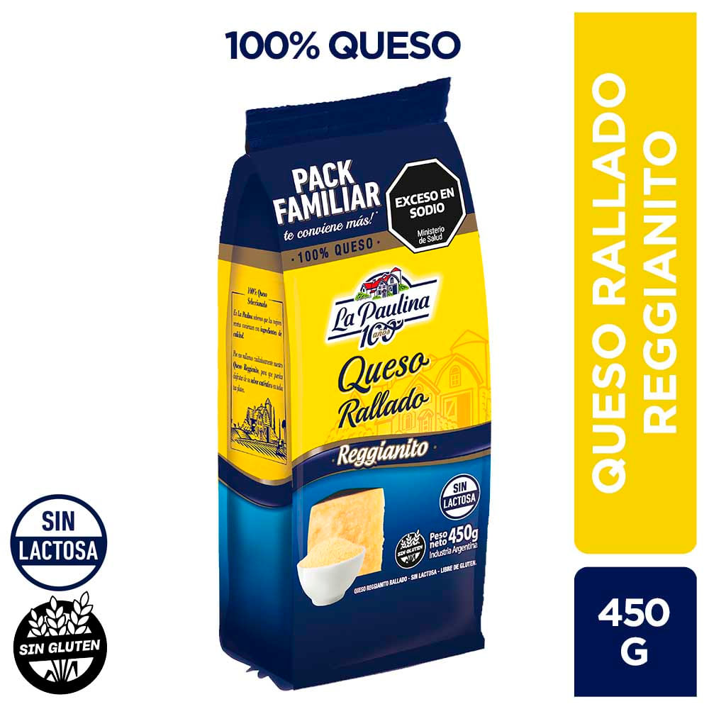 QUESO RALLADO LA PAULINA TRADICIONAL