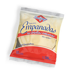TAPAS P/EMPANADAS DON YEYO ROTISERAS CRIOLLAS