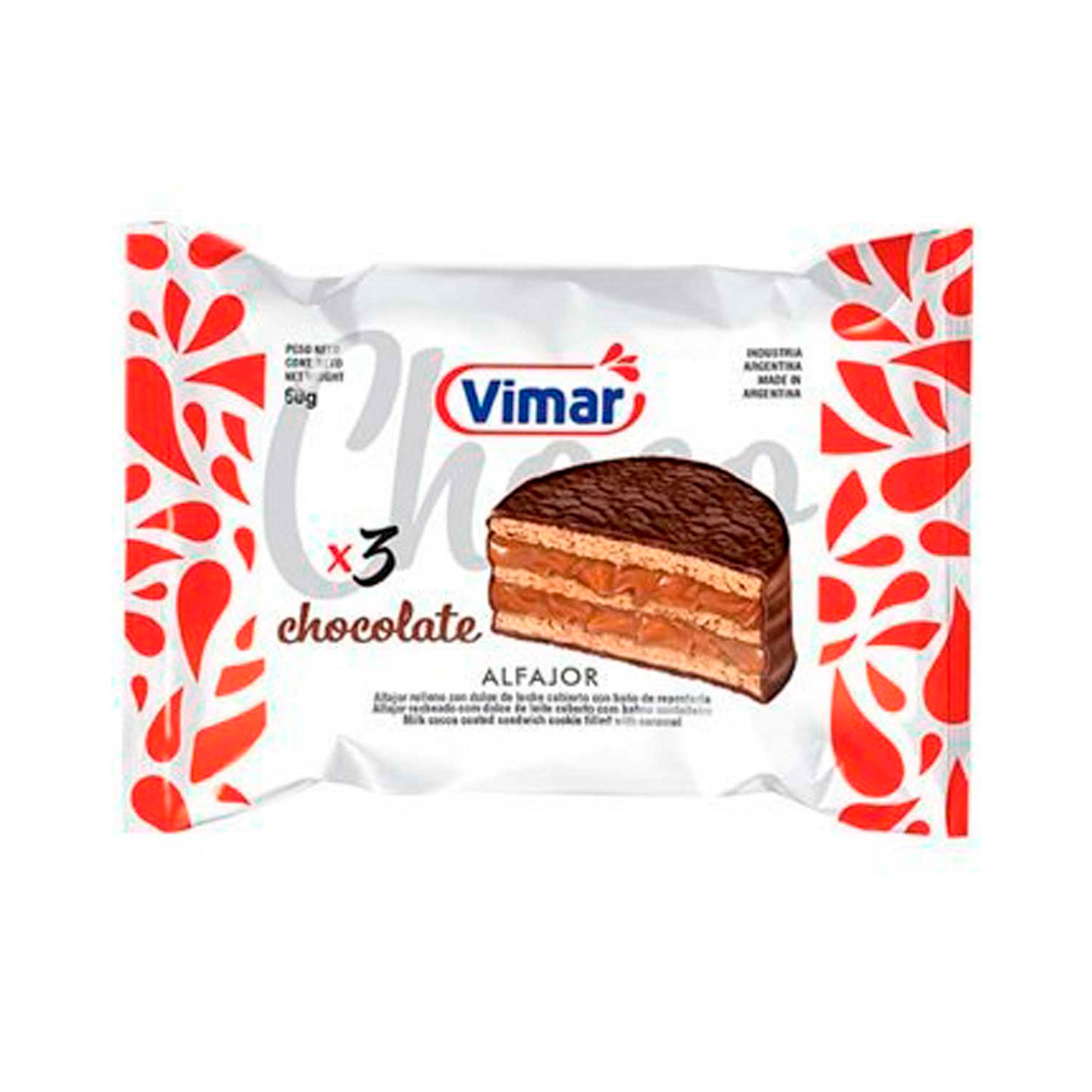 ALFAJOR VIMAR TRIPLE CHOCOLATE
