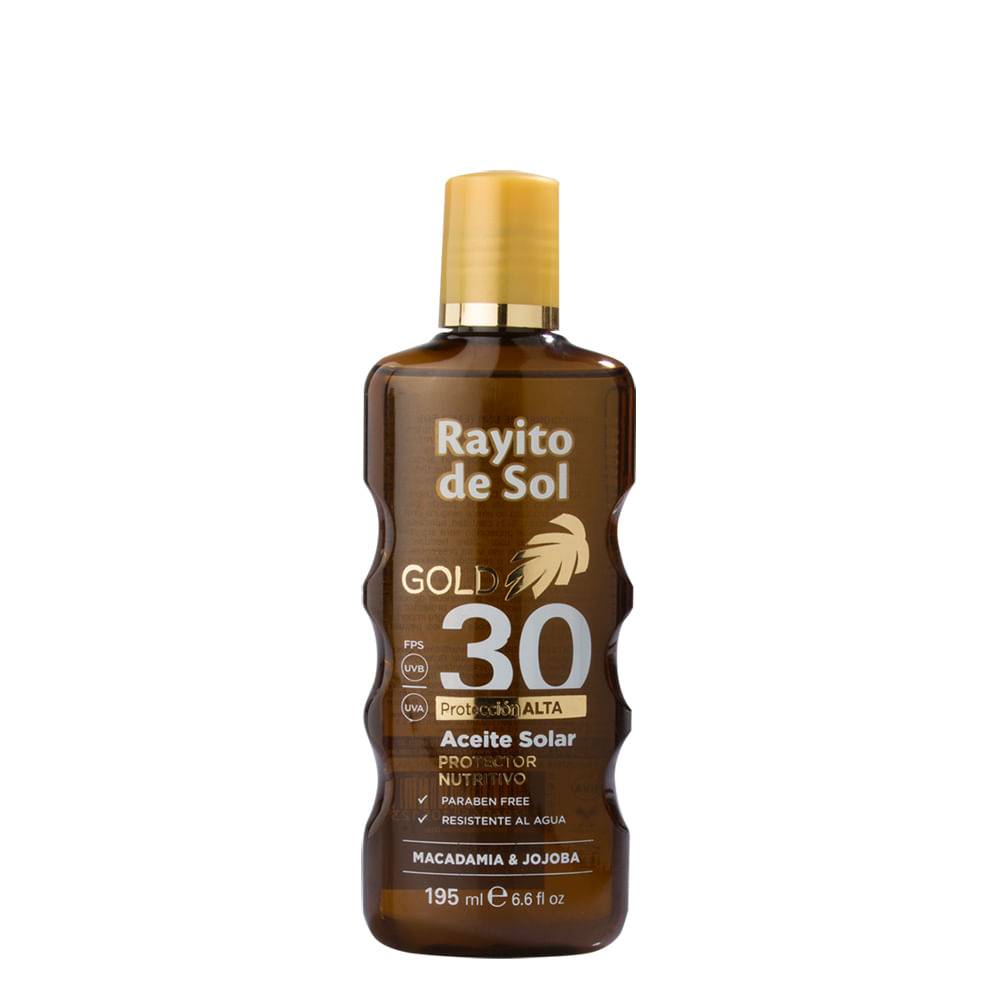 ACEITE SOLAR RAYITO DE SOL GOLD 30