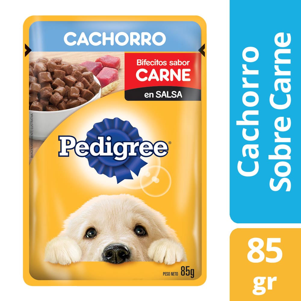 ALIMENTO EN SOBRE PEDIGREE CACHORRO CARNE