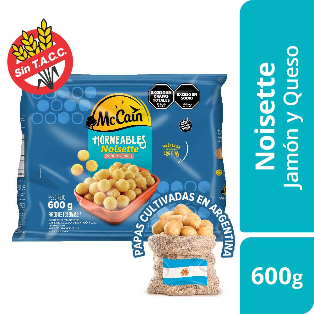 PAPAS NOISETTE MC CAIN JYQ