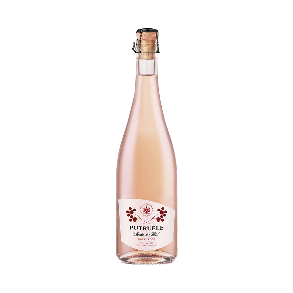 VINO PUTRUELLE ESPUM. ROSADO DULCE
