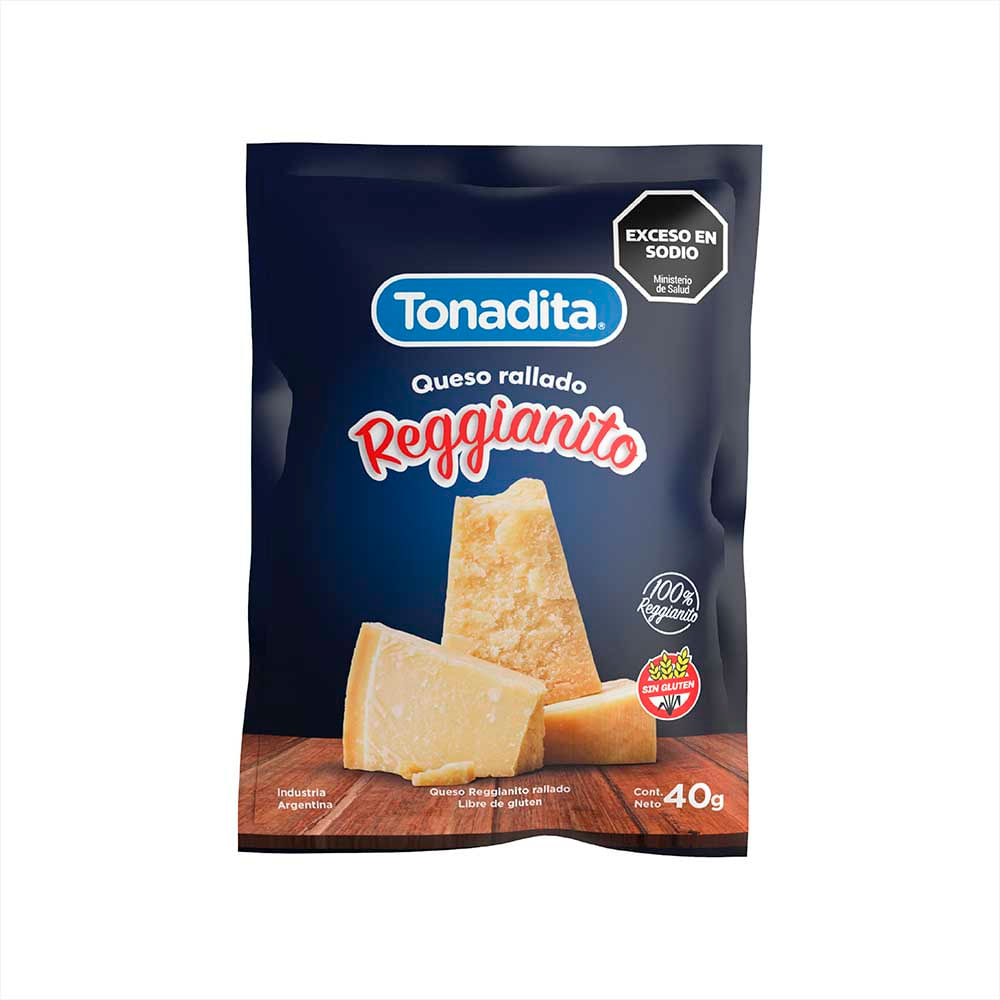 QUESO TONADITA RALLADO REGGIANITO