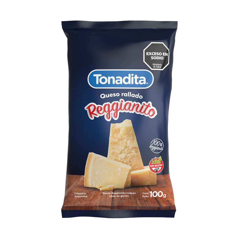 QUESO TONADITA RALLADO REGGIANITO