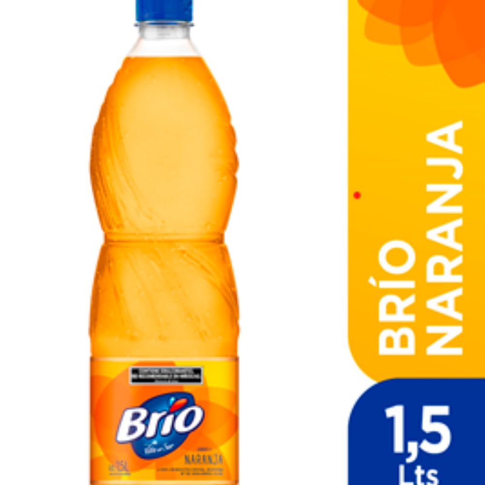 AGUA SABORIZADA BRIO NARANJA