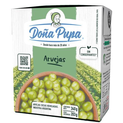 DOÑA PUPA ARVEJAS TETRA