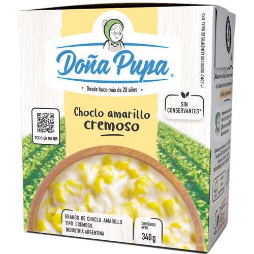 DOÑA PUPA CHOCLO AMARILLO CREMOSO
