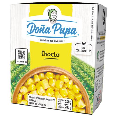 CHOCLO DOÑA PUPA GRANO AMARILLO