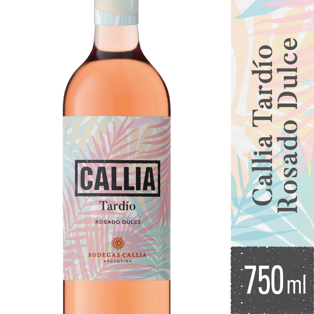 VINO CALLIA ROSADO DULCE TARDIO