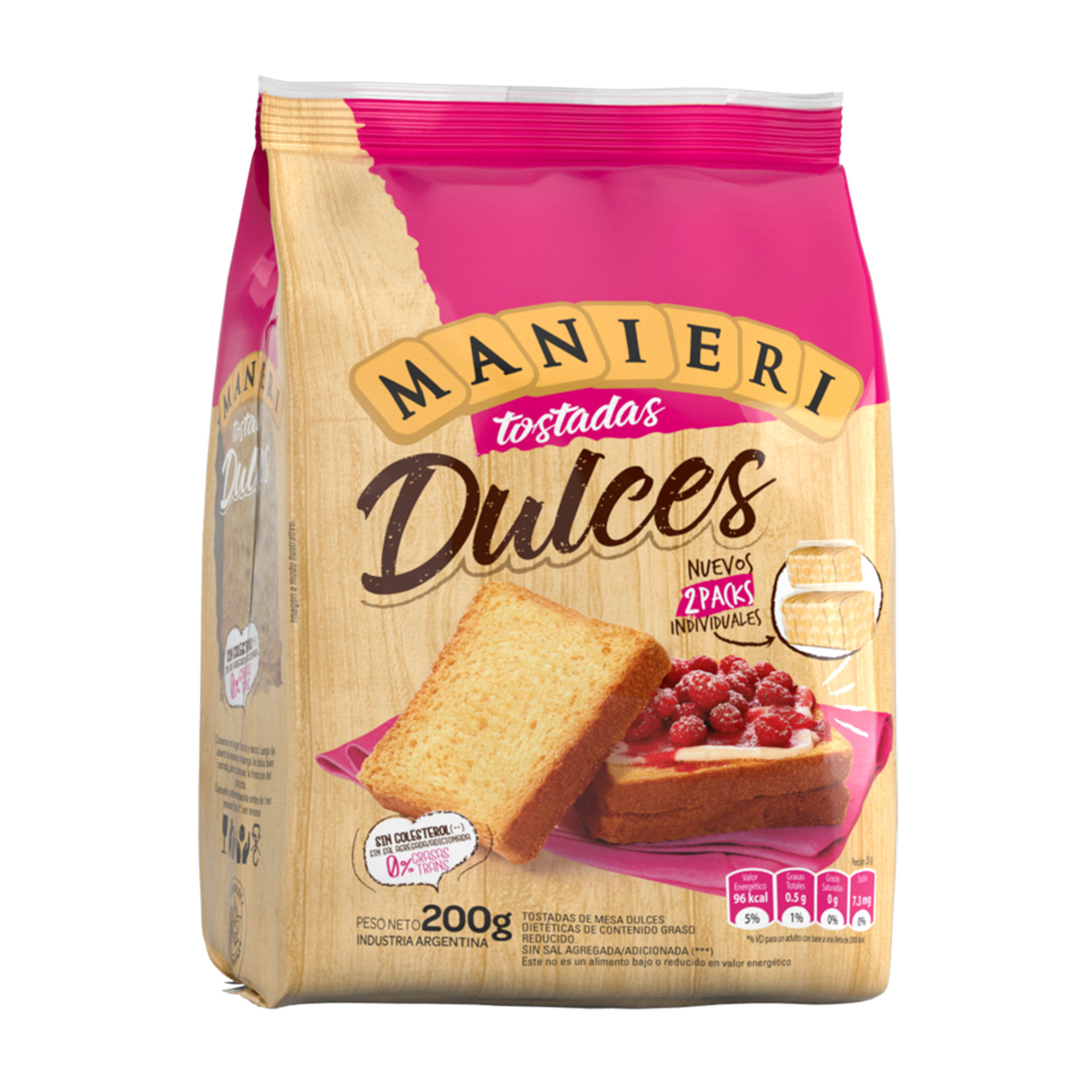 TOSTADAS MANIERI DULCES