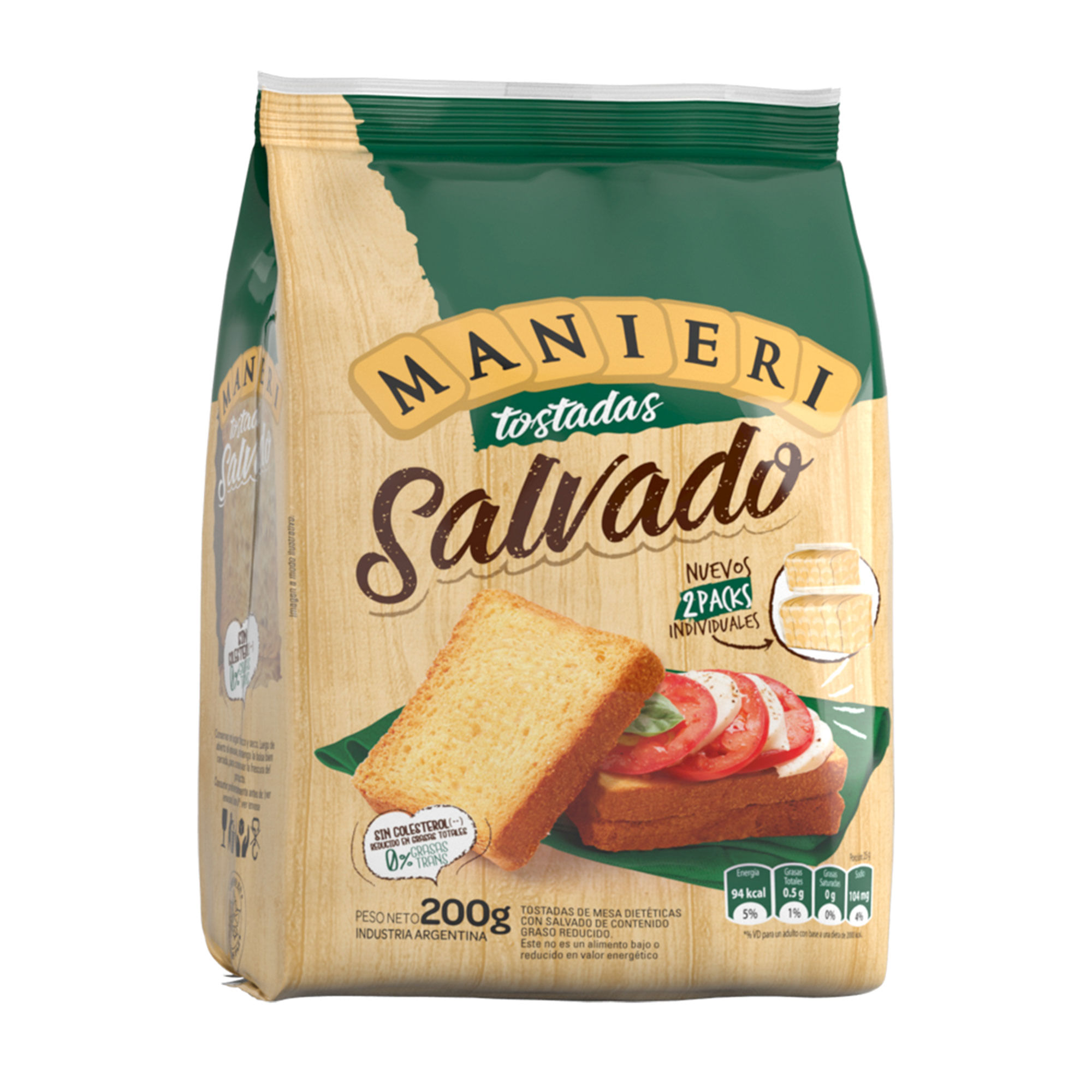 TOSTADAS MANIERI SALVADO