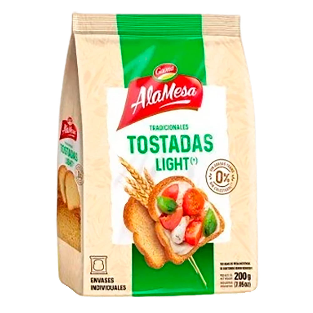 TOSTADAS GAONA A LA MESA LIGHT