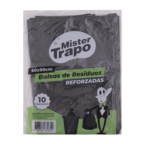 BOLSAS DE RESIDUOS MR TRAPO 60X90