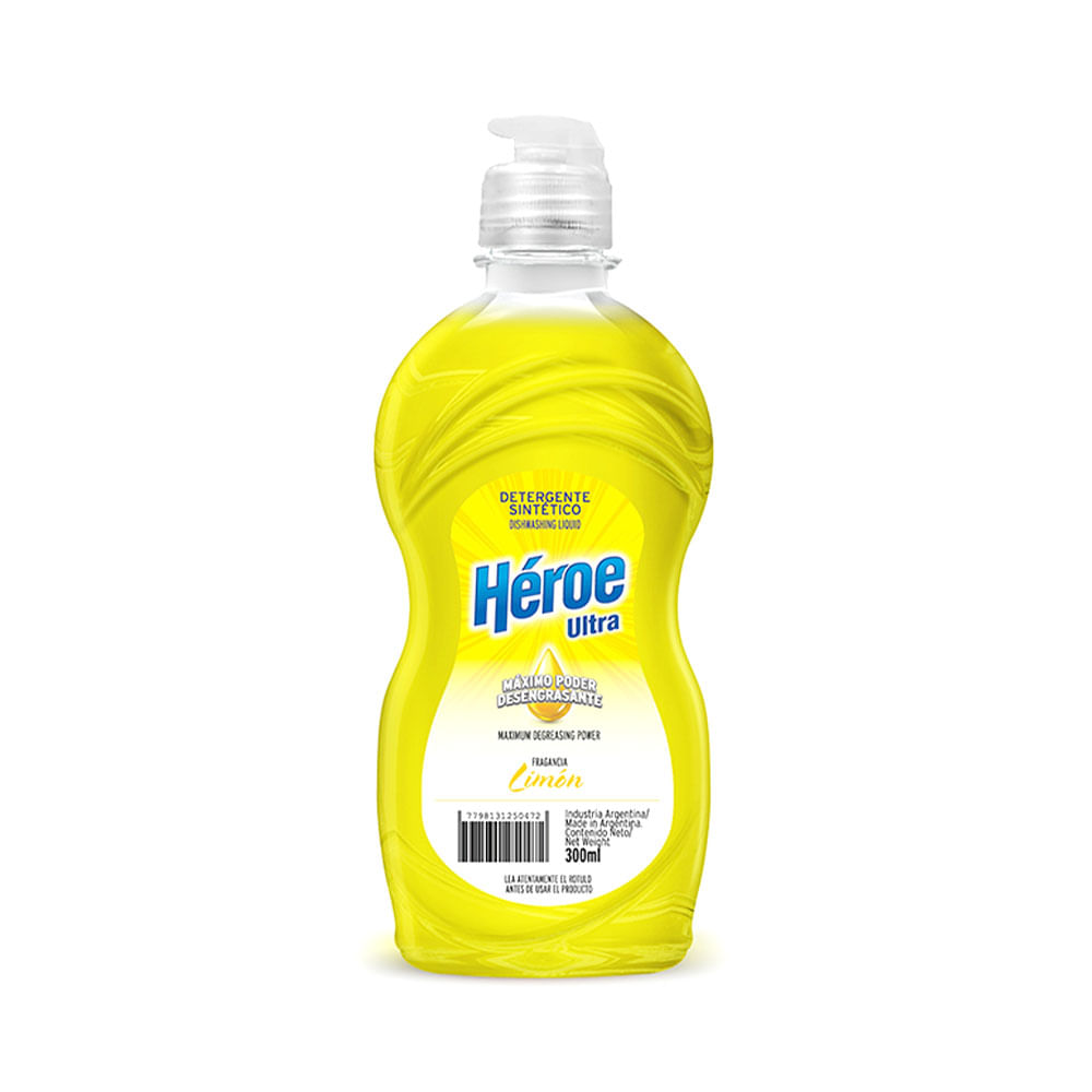 DETERGENTE HEROE ULTRA LIMON