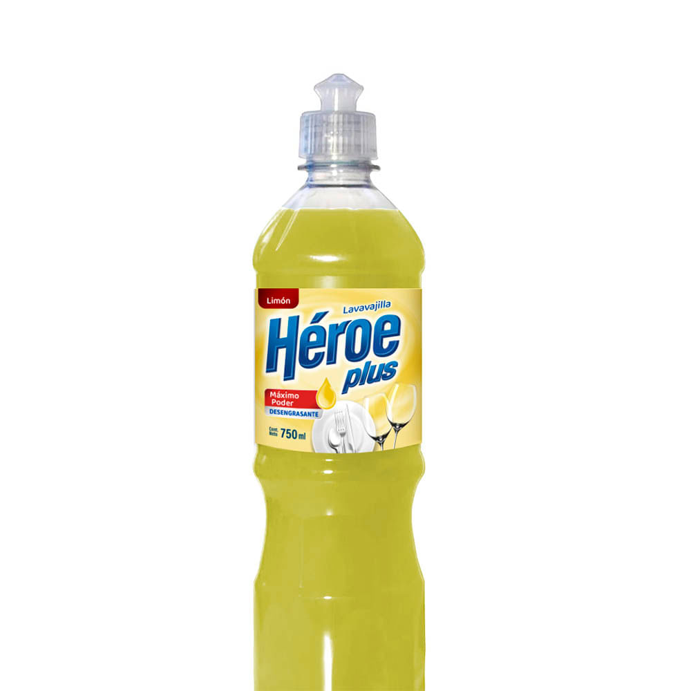 DETERGENTE HEROE PLUS LIMON