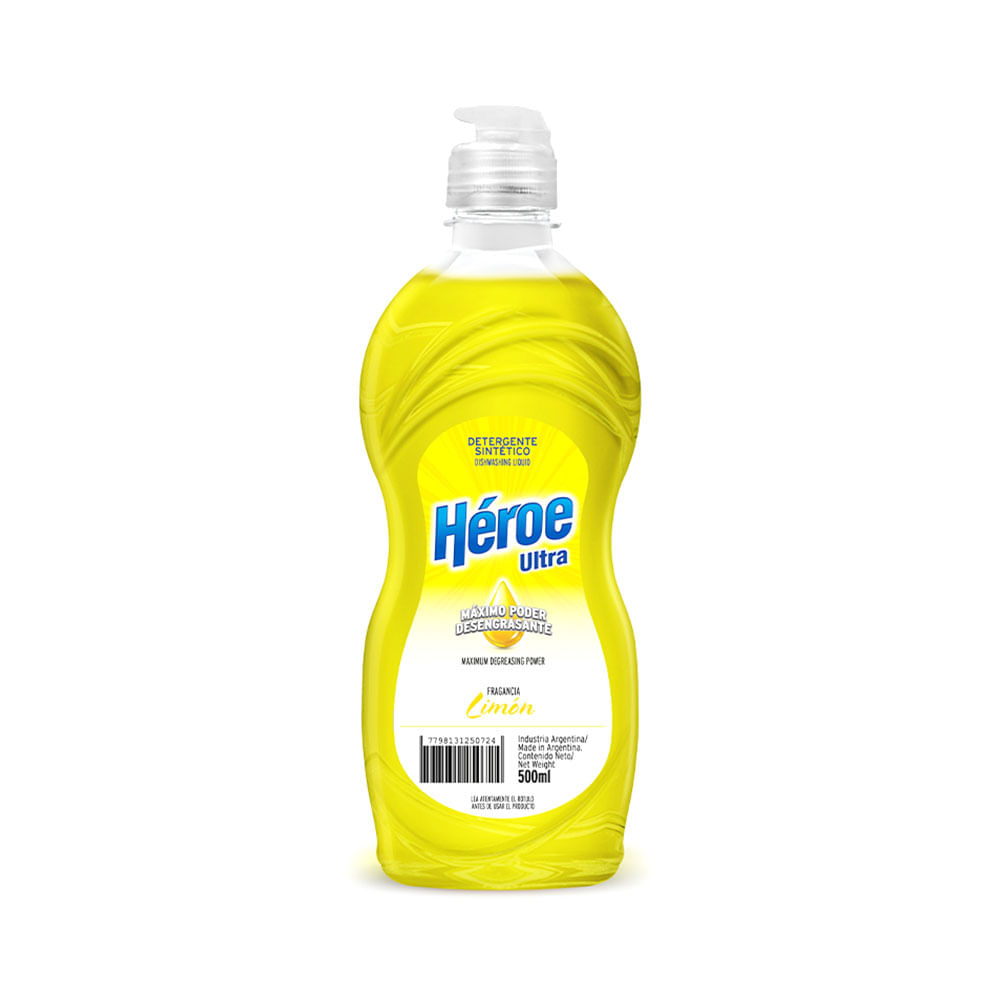 DETERGENTE HEROE ULTRA LIMON