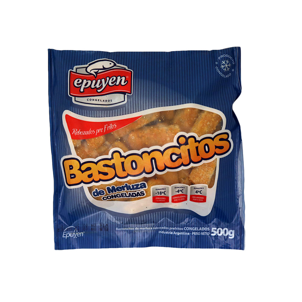 BASTONCITOS DE MERLUZA REBOZADOS EPUYEN