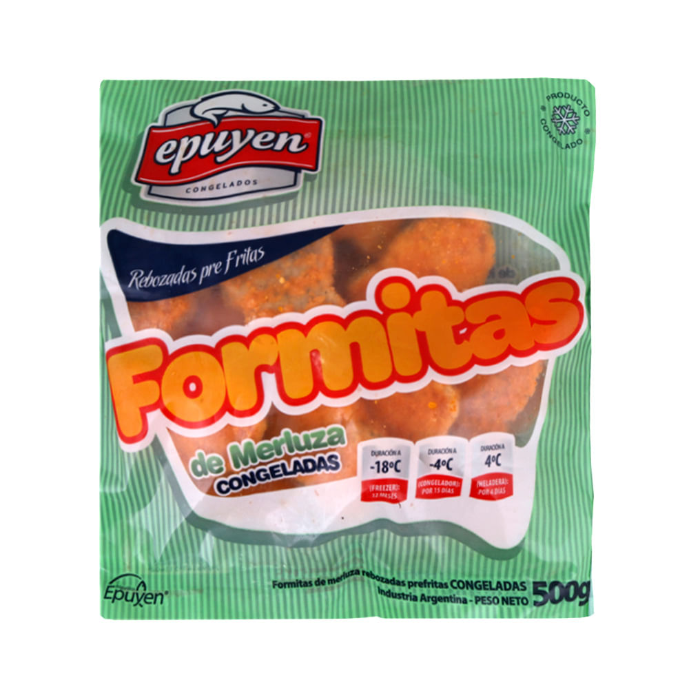 FORMITAS DE MERLUZA PREF EPUYEN